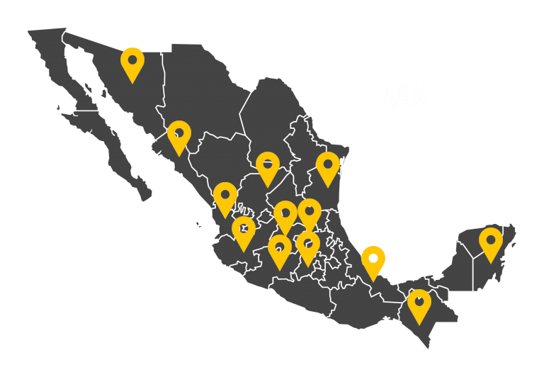 Montacargas en todo México